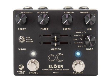 Walrus Audio Slöer Stereo Ambient Reverb Pedal