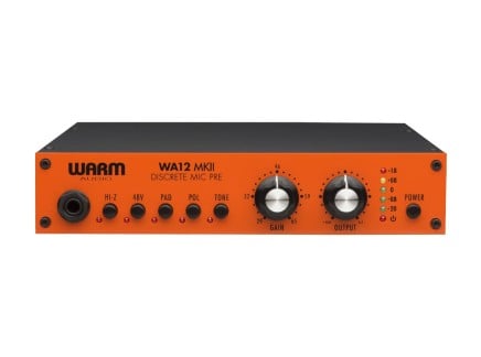 Warm Audio WA12 MKII Discrete Mic Pre (Orange)