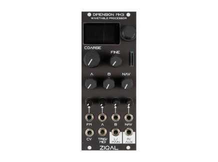 ZIQAL Dimension MK3 Wavetable Oscillator [USED]