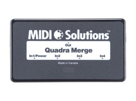 Quadra Merge 4x1 MIDI Merger