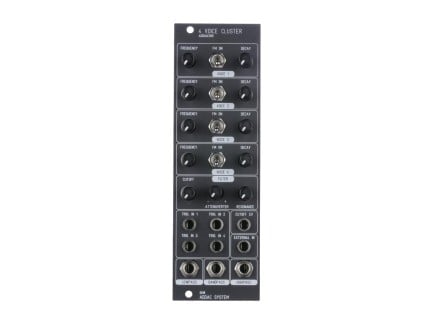 ADDAC System 105 4 Voice Cluster (Black)