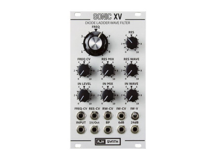 AJH Synth Sonic XV Diode Ladder Filter (Silver)