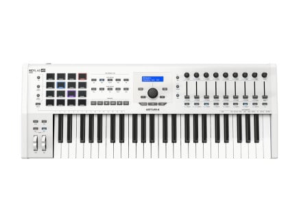 Keylab 49 mkII MIDI Keyboard Controller (White)