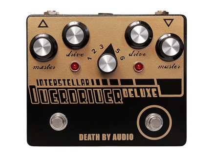 Death by Audio Interstellar Overdriver Deluxe Pedal Copper Finish