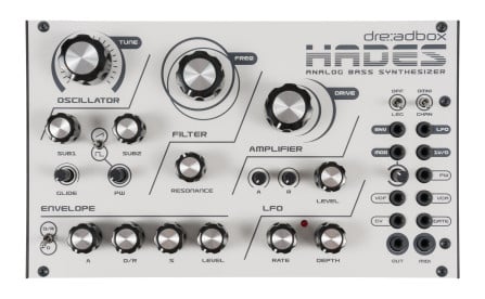 Dreadbox Hades Desktop Analog Semi-Modular Synthesizer (2022 Reissue)