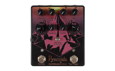 EarthQuaker Devices Pyramids Stereo Flanger Pedal (Solar Eclipse Limited Edition)