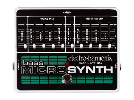 Bass Microsynth Synthesizer Pedal