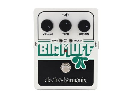 Electro-Harmonix EHX Big Muff Pi w/ Tone Wicker Distortion Pedal