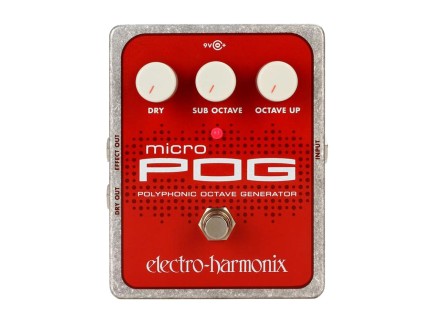 Micro POG Polyphonic Octave Generator Pedal