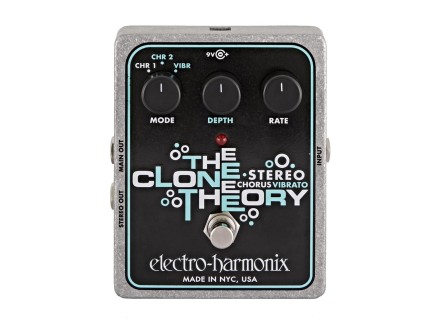 Electro-Harmonix EHX Stereo Clone Theory Analog Chorus / Vibrato Pedal