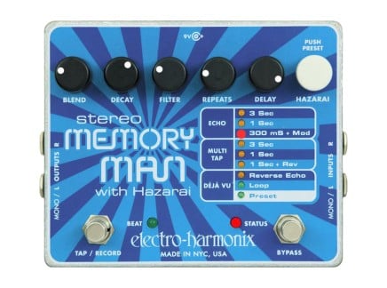 Stereo Memory Man w/ Hazarai Delay Pedal