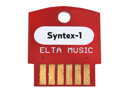 Elta Music Synthex-1 Cartridge for Console Multi-Effects Pedal front view