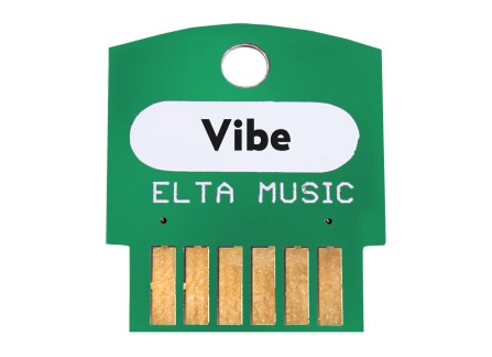 Elta Music Vibe Cartridge for Console Multi-Effects Pedal front view