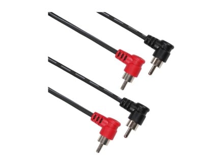 Hosa CRA-200RR Right Angle to Right Angle RCA Cable