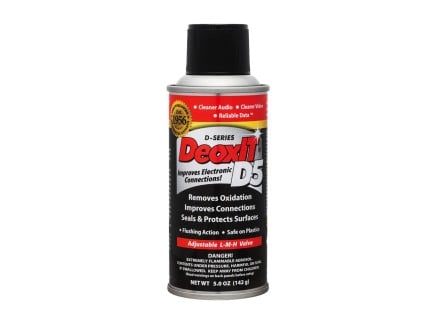 D5S-6 CAIG DeoxIT D5 Contact Cleaner Spray - 5 oz