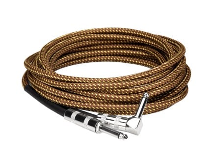 Hosa GTR-518R Straight/Right-Angle Cable - 18FT