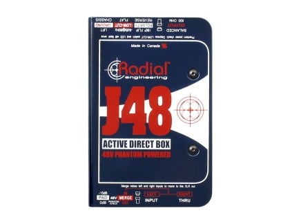 J48 MK2 48V Active Direct Box