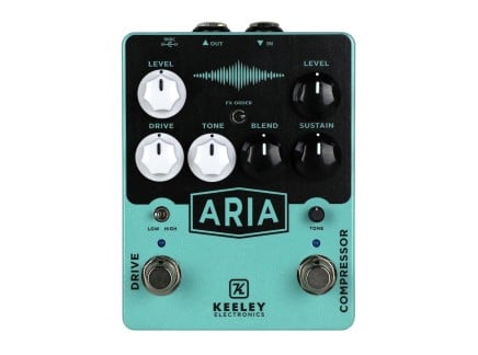 Keeley Aria Overdrive/Compressor (front)