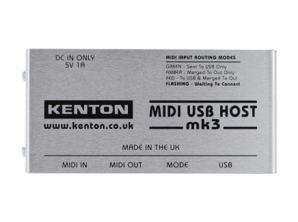 Kenton MIDI USB Host mk3 MIDI Interface