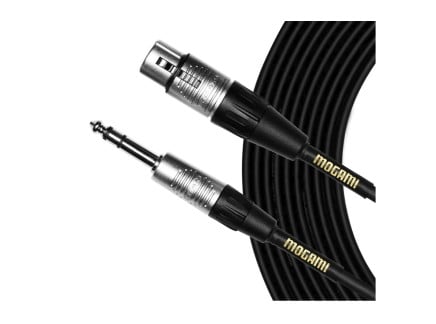 Mogami MCP SXF 05 TRS to XLRF Cable - 20FT