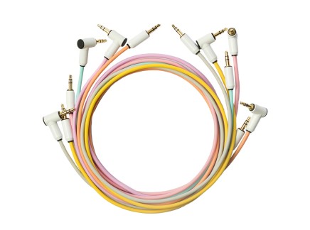 myVolts Candycords 3.5mm Audio Cable 6-Pack 70CM