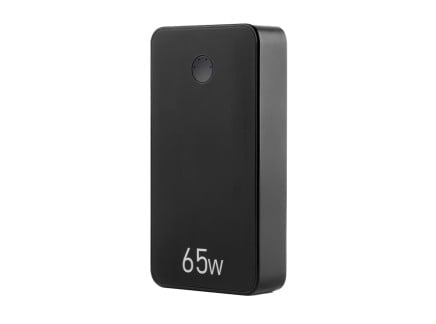 myVolts USB-C Power Bank 65W Black