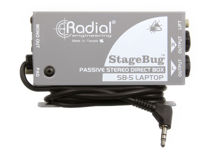 Radial StageBug SB-5 Passive Laptop Direct Box