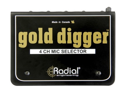Gold Digger MS4 4 CH Mic Selector