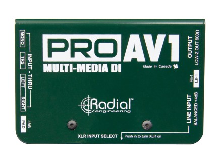 Radial ProAV1 Multi Media Direct Box