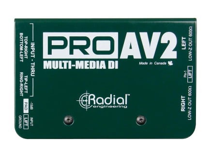Radial ProAV2 Multi Media Direct Box