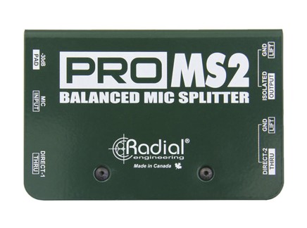 ProMS2 Passive Microphone Splitter