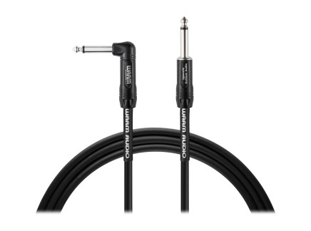 Warm Audio Pro Series 1/4" Instrument Cable - Right Angle to Straight