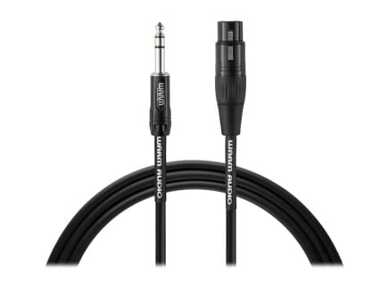 Warm Audio Pro Series XLR-F to TRS Cable