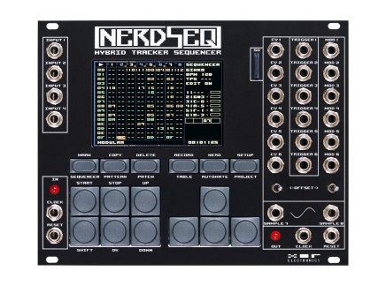 NerdSEQ Eurorack Sequencer (Black)