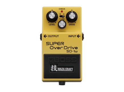 SD-1W Waza Craft Super Overdrive Pedal