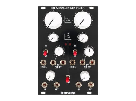 Befaco BF-22 Dual MS-20 Modeled VCF Filter (Black) [USED]