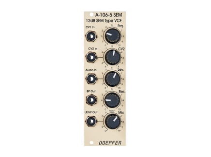 A-106-5SE 12dB SEM VCF Filter (Special Edition)