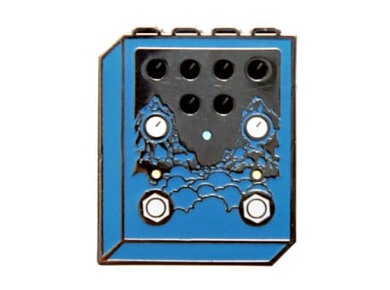 EarthQuaker Devices Avalanche Run Enamel Pin