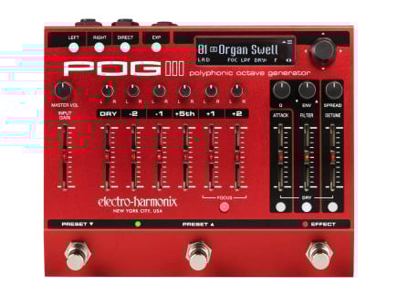 EHX POG3 Polyphonic Octave Generator Pedal
