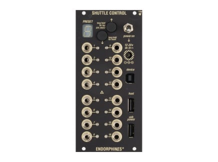 Endorphin.es Shuttle Control USB MIDI to CV (Black) [USED]