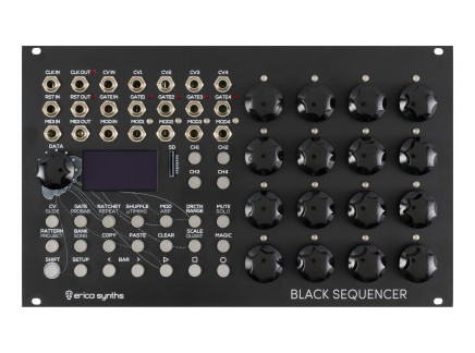 Erica Synths Black Sequencer Four-Track Sequencer [USED]