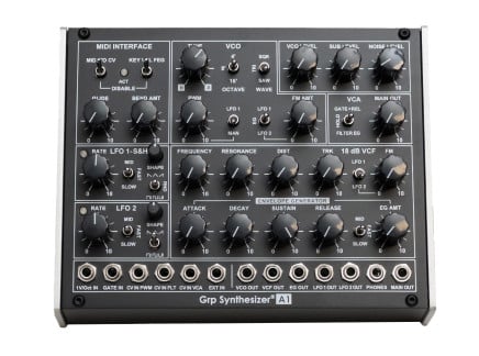 Grp A1 Desktop Semi-Modular Analog Synthesizer