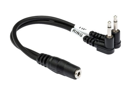 Hosa YMM-492 Air Travel Headphone Adapter