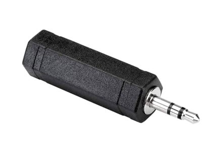 Hosa GMP-386 1/4" TS to 3.5mm TRS Adapter