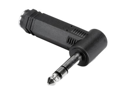 Hosa GPP-273 1/4" TRS Right Angle Adapter