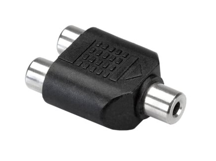 Hosa GRF-341 3.5mm TRS to Dual RCA Coupler