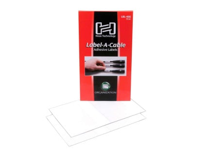 Hosa LBL-466 Label-A-Cable Cable Labels - 60 Pc.