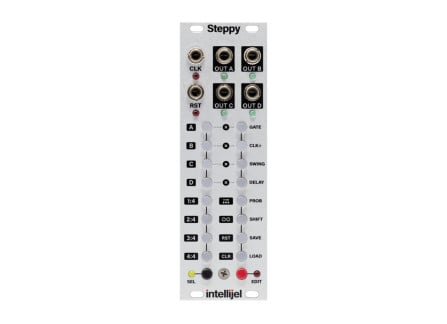Intellijel Designs Steppy 4-Track Gate Sequencer