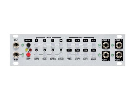 Intellijel Designs Steppy Trigger Sequencer 1U