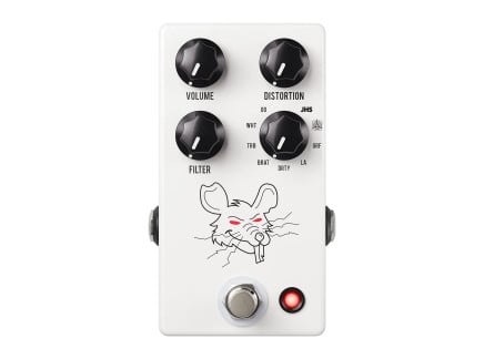 JHS PackRat Multi-RAT Distortion Pedal (White)